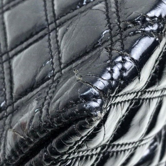AUTHENTIC MARC JACOBS Quilted tote (old model) Medium size Tote Bag PVC Black - Picture 6 of 8